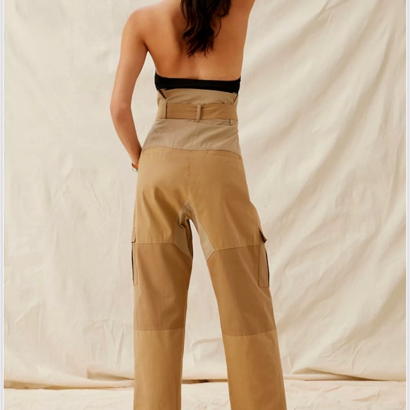NWT Anthropology Mes Demoiselles Tie-Front Pants - Picture 5 of 5